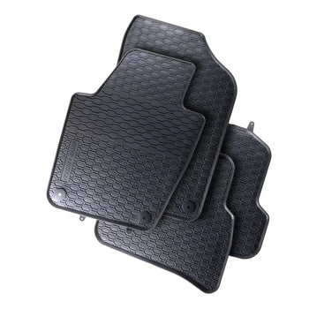 Tappetini auto in gomma Skoda Fabia III, fabbricazione 11.2014 - 08.2021, carrozzeria hatchback | 842