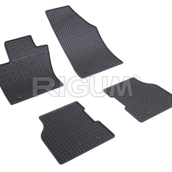 Tappetini auto in gomma Jeep Compass MHEV, fabbricazione 2021 - presente, carrozzeria suv | 904345