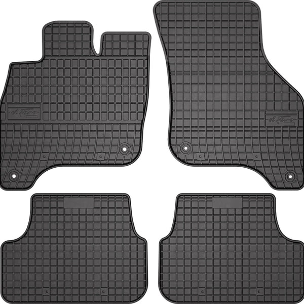 Tappetini auto in gomma Volkswagen Golf e- 7, fabbricazione 2014 - 2019, carrozzeria hatchback | ET410817