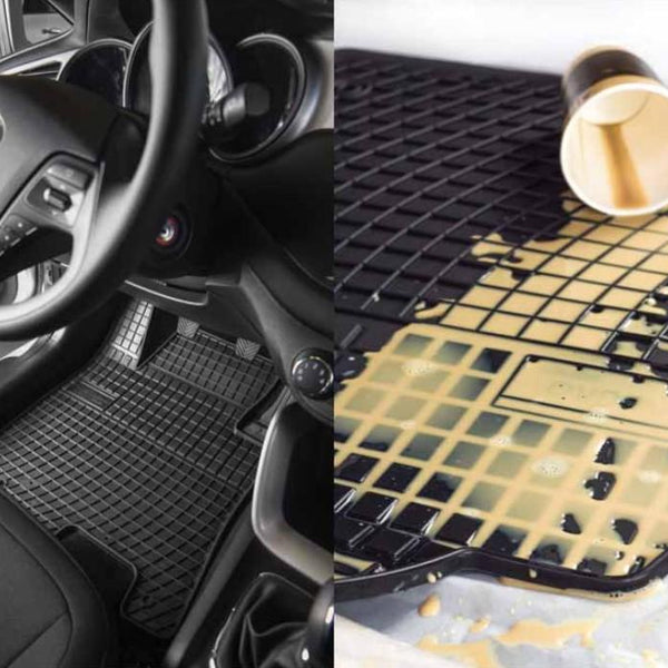 Tappetini auto in gomma Fiat Panda III, fabbricazione 03.2012 - presente, carrozzeria hatchback | ET410657