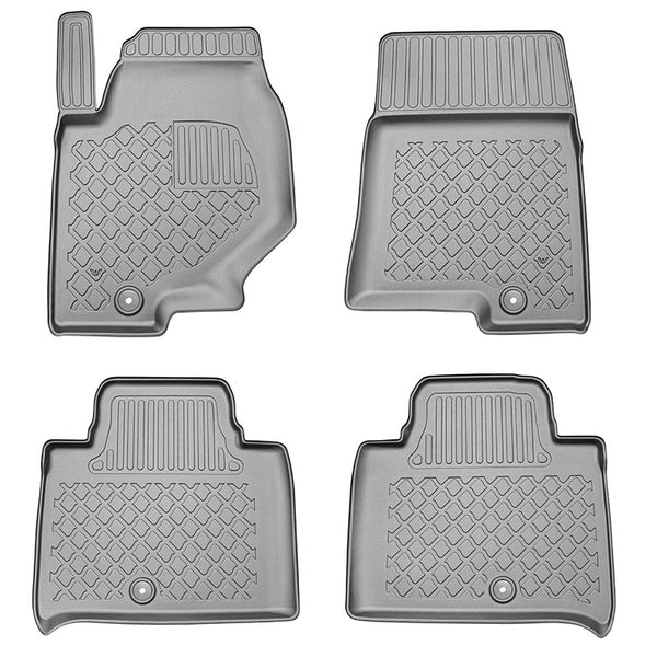 Tappetini auto a vaschetta Ssang Yong Musso, fabbricazione 2018 - presente, carrozzeria pick-up esclusa la 3a fila | 603731