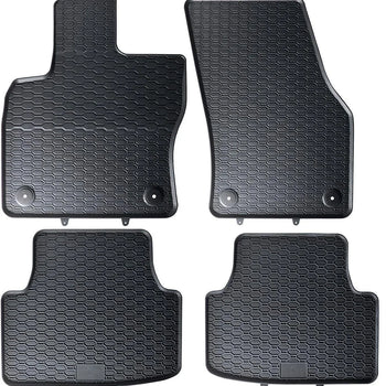 Tappetini auto in gomma Volkswagen Tiguan II, fabbricazione 05.2016 - 2024, carrozzeria suv | 879