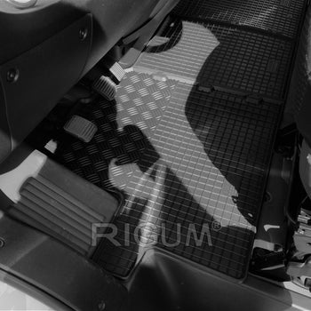 Tappetini auto in gomma Opel Movano C, fabbricazione 05.2021 - presente, carrozzeria van | 900545
