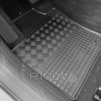 Tappetini auto in gomma Jeep Compass MHEV, fabbricazione 2021 - presente, carrozzeria suv | 904345