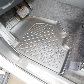 Tappetini auto a vaschetta Ssang Yong Musso, fabbricazione 2018 - presente, carrozzeria pick-up esclusa la 3a fila | 603731