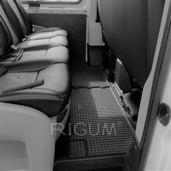 Tappetini auto in gomma Peugeot Boxer, fabbricazione 2006 - presente, carrozzeria van seconda fila | 905281