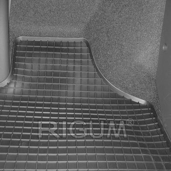 Tappetini auto in gomma Fiat 500 Hybrid, fabbricazione 02.2020 - presente, carrozzeria hatchback | 900675