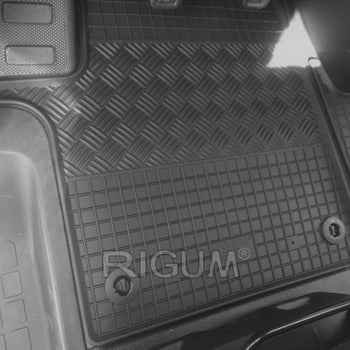 Tappetini auto in gomma Fiat Scudo, fabbricazione 2022 - presente, carrozzeria van 3 posti | 903911