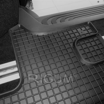 Tappetini auto in gomma Mercedes Classe V W447, fabbricazione 06.2014 - presente, carrozzeria van terza fila | 905014