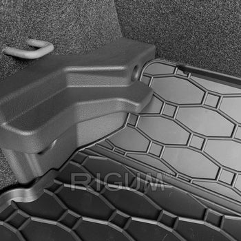 Vasche baule Volkswagen Taigo, carrozzeria suv, fabbricazione 09.2021 - presente, bagagliaio con pavimento in posizione inferiore e superiore | 437126