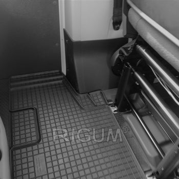 Tappetini auto in gomma Peugeot Boxer, fabbricazione 2006 - presente, carrozzeria van seconda fila | 905281