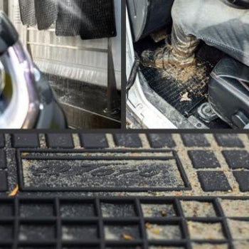 Tappetini auto in gomma Hyundai Santa Fe IV, fabbricazione 08.2018 - 2020, carrozzeria suv | ET411142