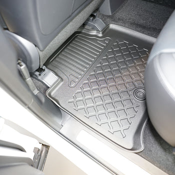 Tappetini auto a vaschetta Ssang Yong Musso, fabbricazione 2018 - presente, carrozzeria pick-up esclusa la 3a fila | 603731