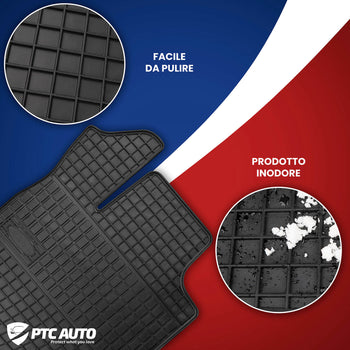 Tappetini auto in gomma Ford Explorer, fabbricazione 01.2020 - presente, carrozzeria suv | ET411333