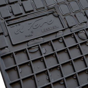 Tappetini auto in gomma Citroen Nemo 5L, fabbricazione 06.2008 - 2015, carrozzeria van | ET0637