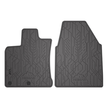Tappetini in gomma anteriori Nissan Qashqai I, fabbricazione 02.2007 - 01.2014, carrozzeria suv (2 pz.) | ND0450