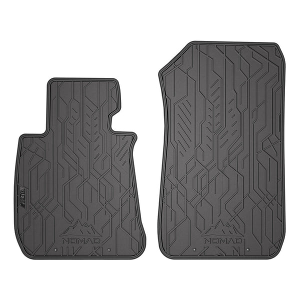 Tappetini in gomma anteriori BMW Serie 3 E92, fabbricazione 09.2005 - 11.2012, carrozzeria coupé senza x-drive (2 pz.) | ND0661