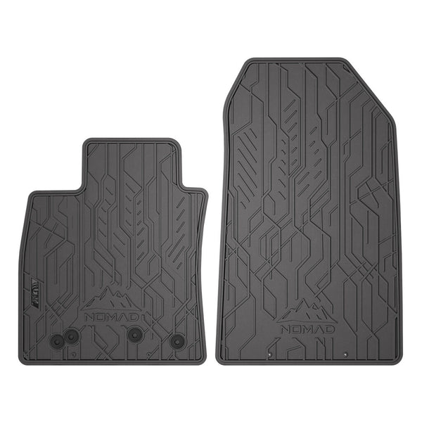 Tappetini in gomma anteriori Renault Clio IV, fabbricazione 10.2012 - 08.2019, carrozzeria hatchback (2 pz.) | ND07524