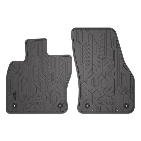 Tappetini in gomma anteriori Skoda Karoq, fabbricazione 2017 - presente, carrozzeria suv (2 pz.) | ND547471