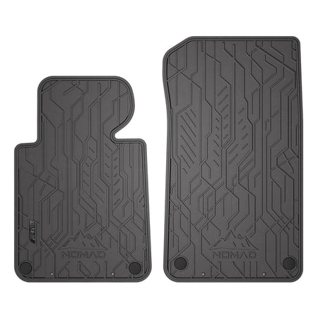 Tappetini in gomma anteriori BMW Serie 3 E46, fabbricazione 1999 - 2005, carrozzeria coupé (2 pz.) | ND0660