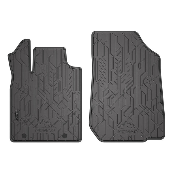 Tappetini in gomma anteriori Dacia Sandero I, fabbricazione 06.2008 - 11.2012, carrozzeria hatchback (2 pz.) | ND0331