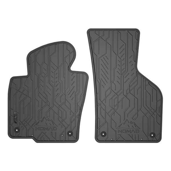 Tappetini in gomma anteriori Volkswagen Passat CC, fabbricazione 06.2008 - 11.2016, carrozzeria coupé (2 pz.) | ND0392