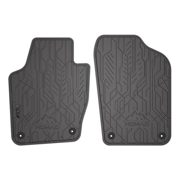 Tappetini in gomma anteriori Volkswagen Polo V, fabbricazione 05.2009 - 09.2017, carrozzeria hatchback (2 pz.) | ND0394