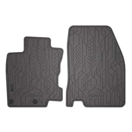 Tappetini in gomma anteriori Nissan Qashqai II, fabbricazione 02.2014 - 05.2021, carrozzeria suv (2 pz.) | ND0457