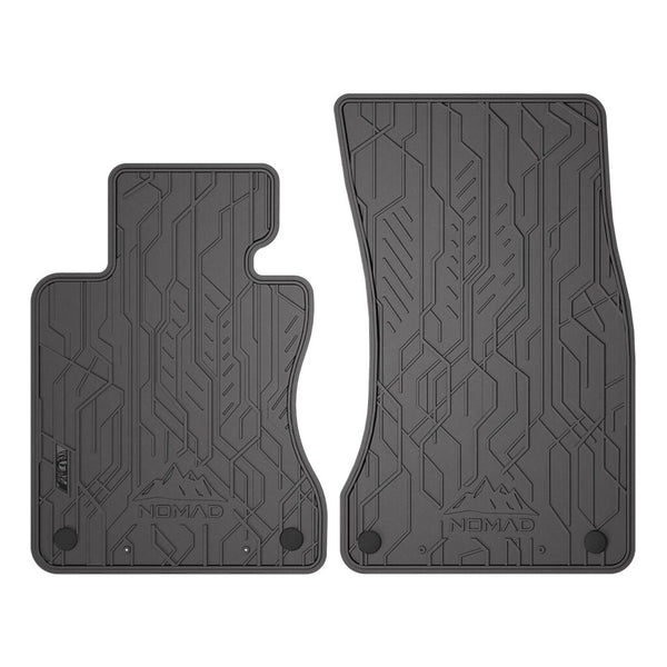 Tappetini in gomma anteriori BMW Serie 5 E60, fabbricazione 07.2003 - 02.2010, carrozzeria berlina (2 pz.) | ND0663