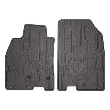 Tappetini in gomma anteriori Renault Megane III, fabbricazione 11.2008 - 12.2015, carrozzeria coupé (2 pz.) | ND0753
