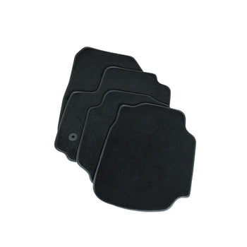 Tappetini auto in moquette (nero) Volkswagen Passat B8, fabbricazione 12.2014 - presente, carrozzeria auto famigliare, sistema di fissaggio tondo | 1085854BLACK