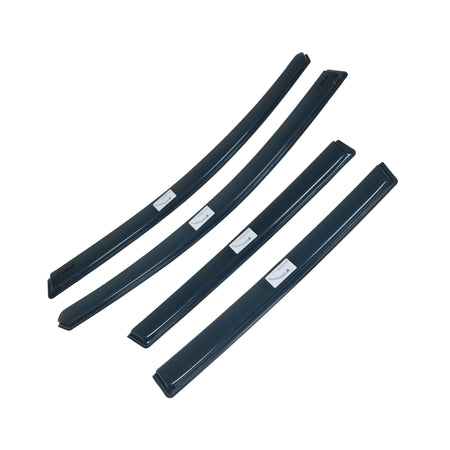 Deflettori aria (per finestrini anteriori+posteriori) Volkswagen Amarok, fabbricazione 08.2010 - 2020, carrozzeria pick-up, 4 pezzi | PVF2141X2142