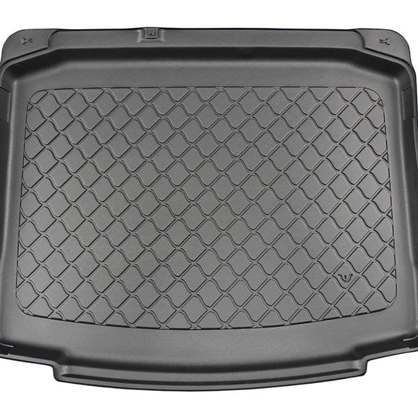 Vasche baule Skoda Karoq, carrozzeria suv, fabbricazione 2017 - presente, bagagliaio con pavimento in posizione inferiore, ruota di scorta piccola #1 - 1