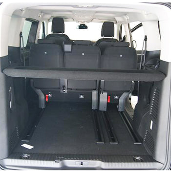 Vasche baule Opel Zafira-e Life, carrozzeria van, fabbricazione 03.2019 - presente, passo l2 medio, dietro la seconda fila (sedili reclinati sul davanti) #8 - 7