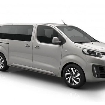 Vasche baule Citroen Jumpy III SpaceTourer, carrozzeria van, fabbricazione 01.2016 - presente, passo l2 medio, dietro la seconda fila (sedili reclinati all'indietro) #2 - 8