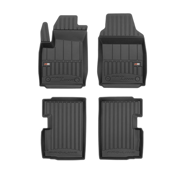 Tappetini auto a vaschetta Fiat 500, fabbricazione 09.2007 - presente, carrozzeria berlina #1 - 1