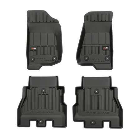 Tappetini auto a vaschetta Jeep Wrangler, fabbricazione 11.2017 - presente, carrozzeria suv | 3D409866