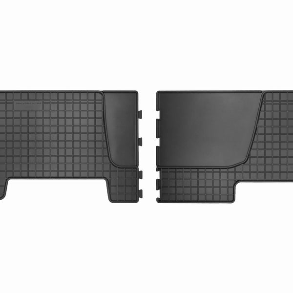 Tappetini auto in gomma Renault Trafic II, fabbricazione 09.2001 - 08.2014, carrozzeria van, seconda fila #4 - 1