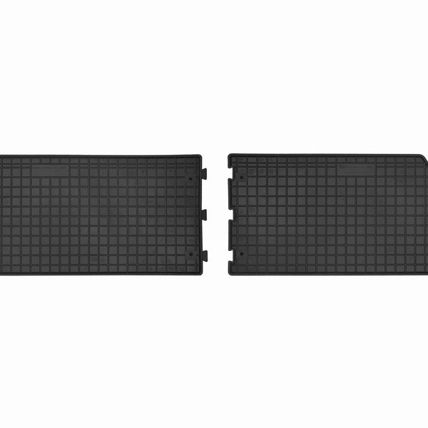 Tappetini auto in gomma Renault Trafic III, fabbricazione 09.2014 - presente, carrozzeria van, terza fila #2 - 1