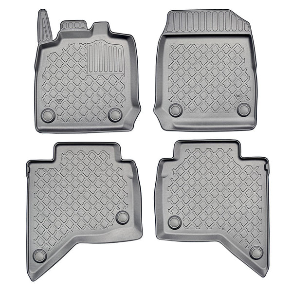 Tappetini auto a vaschetta Isuzu D-Max, fabbricazione 01.2021 - presente, carrozzeria pick-up #1 - 1