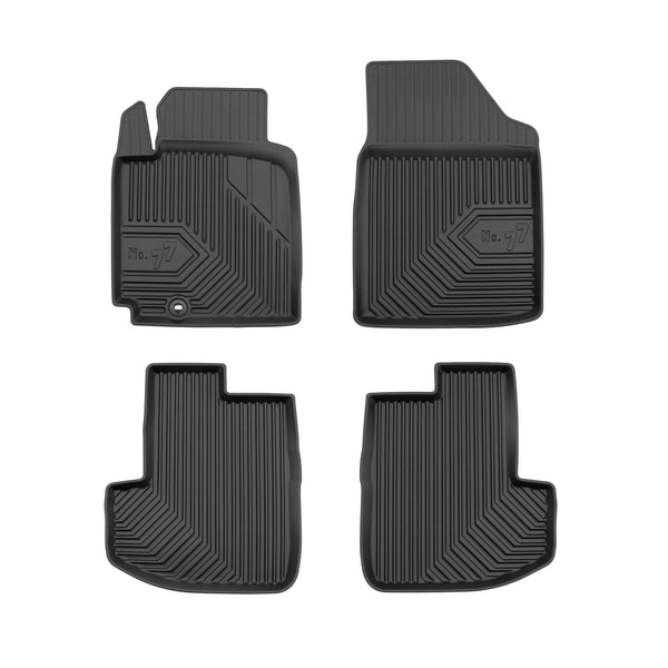 Tappetini auto a vaschetta Toyota Yaris I, fabbricazione 1999 - 2005, carrozzeria berlina #1 - 1