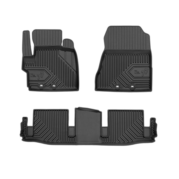 Tappetini auto a vaschetta Toyota IQ, fabbricazione 2008 - 2016, carrozzeria berlina #1 - 1