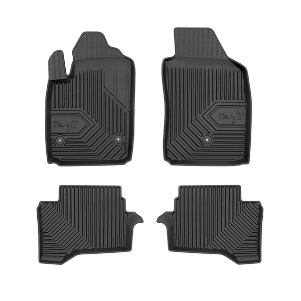 Tappetini auto a vaschetta Fiat 500e I Electric, fabbricazione 2015 - 2020, carrozzeria berlina #1 - 1