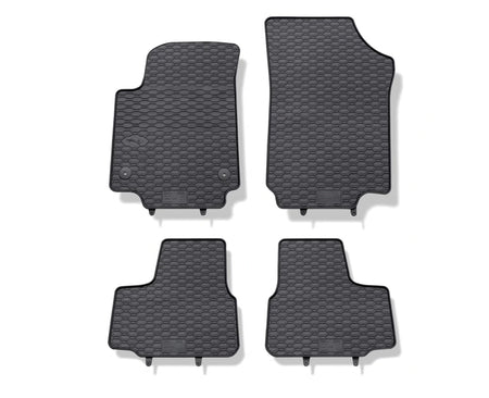 Tappetini auto in gomma Seat Mii, fabbricazione 12.2011 - 2019, carrozzeria hatchback | 814