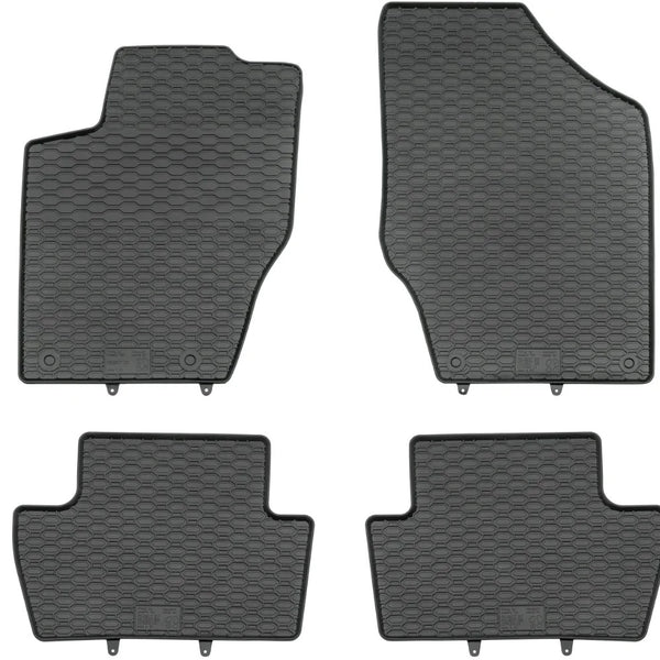 Tappetini auto in gomma Peugeot 307, fabbricazione 2001 - 2008, carrozzeria auto famigliare #2 - 1