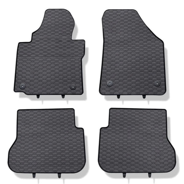 Tappetini auto in gomma Volkswagen Caddy, fabbricazione 2004 - 10.2020, carrozzeria van, 5 posti #1 - 1