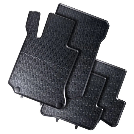 Tappetini auto in gomma Mercedes Classe C W204, fabbricazione 04.2007 - 02.2014, carrozzeria berlina #1