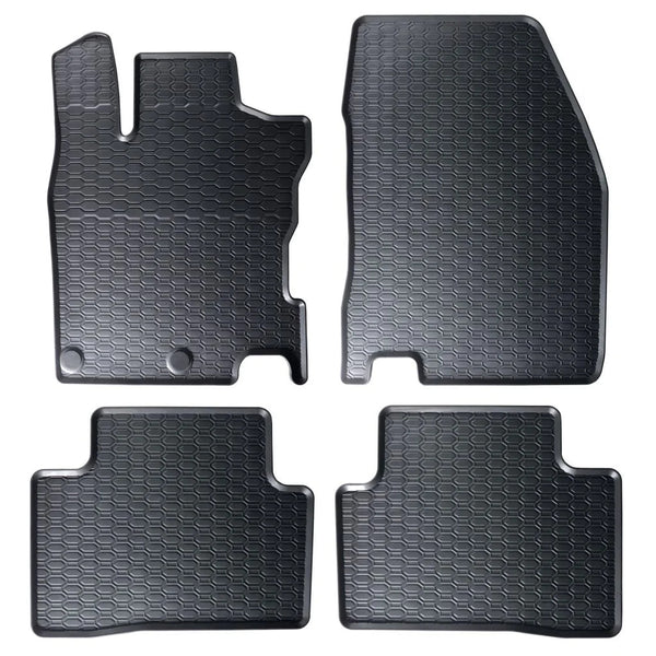 Tappetini auto in gomma Nissan Qashqai II, fabbricazione 02.2014 - 05.2021, carrozzeria suv #1 - 1