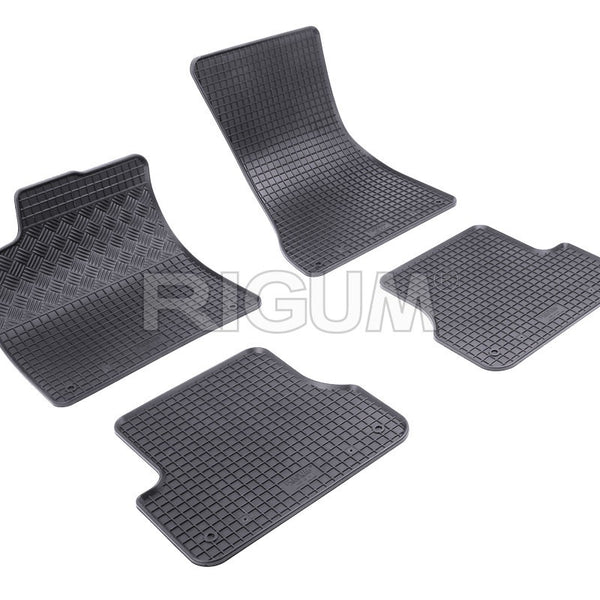 Tappetini auto in gomma Audi A6 C7, fabbricazione 03.2011 - 05.2018, carrozzeria berlina #1 - 1