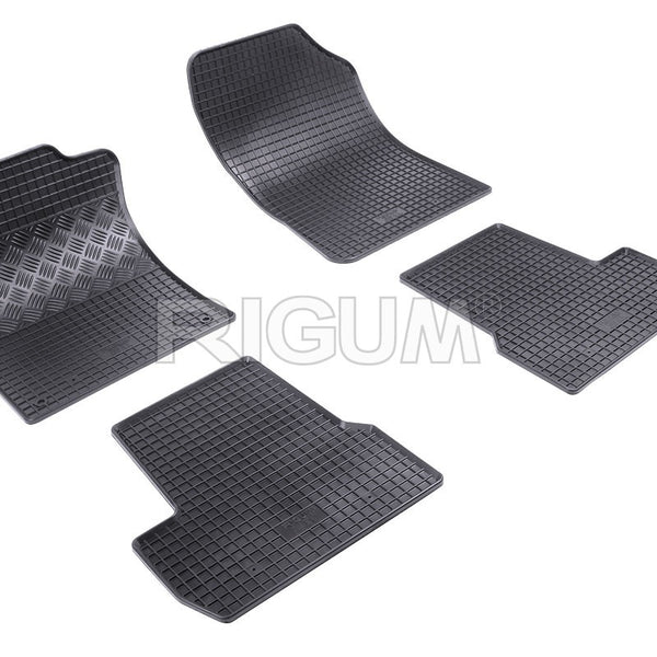 Tappetini auto in gomma Citroen C3 II, fabbricazione 2009 - 12.2016, carrozzeria berlina #1 - 1